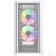 Корпус Powercase Alisio Micro Z3W ARGB V2, Tempered Glass, 3x 120mm ARGB fan, белый, mATX  (CAMZW-A3-V2)