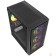 Корпус Powercase Mistral Micro EM16, Tempered Glass, 4x120mm FRGB fan, чёрный, mATX  (CMMEM16B-L4)