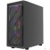 Корпус Powercase Mistral Micro EM21, Tempered Glass, 4x120mm FRGB fan, чёрный, mATX  (CMMEM21B-L4)