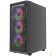 Корпус Powercase Mistral EA21, Tempered Glass, 4x 120mm FRGB Fan, чёрный, ATX  (CMAEA21-L4)
