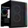 Корпус 1STPLAYER VT5 ARGB Black / mATX / 3x120mm ARGB fans / VT5-BK-3FS7