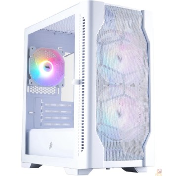 Корпус 1STPLAYER Корпус DK D4-M FRGB White / mATX / 2x140mm & 1x120mm FRGB fans / D4-M-WH-2F1P-W-1F1-W