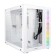 корпус Ginzzu V560 RGB подсветка, закаленное стекло 1*USB 3.0,1*USB 2.0, AU Белый ATX