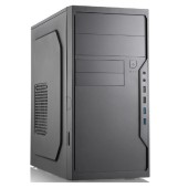 Корпус Foxline FL-733R-FZ500R-U32 mATX, 2x5.25EXT, 2x3.5EXT, 5x3.5INT, 2xUSB3.0, 2xUSB2.0, HDA, w/o FAN, w/500W ATX PSU, w/1.2m EU pwr cord