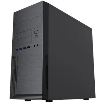 Корпус ES555BK PM-500ATX-F U3*2+U2*2 +2*combo Audio (PSU Powerman)  6184134-1
