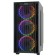 корпус Ginzzu CL650 mATX FAN 4*12FRGB  передняя панель Решетка