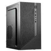 Корпус Foxline FZ-015 Forza mATX, w/o PSU, 2xUSB2.0, Black, w/o FAN, no power cord