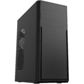 Корпус Foxline FL-302-FZ600R-U32 ATX case, black, w/PSU 600W, w/2xUSB2.0+2xUSB3.0, w/pwr cord, w/o FAN