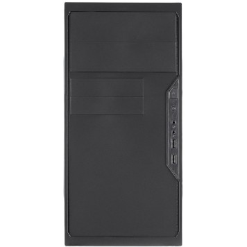 Корпус Foxline FL-733(R)-FZ500R  mATX, 2x5.25EXT, 2x3.5EXT, 5x3.5INT, 2xUSB2.0, HDA, w/o FAN, w/500W ATX PSU, w/1.2m EU pwr cord-2