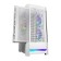 Корпуса Cougar Airface RGB White, 2х140мм + 1x120mm ARGB Fan, ARGB Fan Hub, без БП, белый, ATX