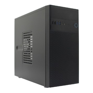 Корпус Powerman ENR708BL  PM-600ATX  U3*2+U2*2+A(HD) 