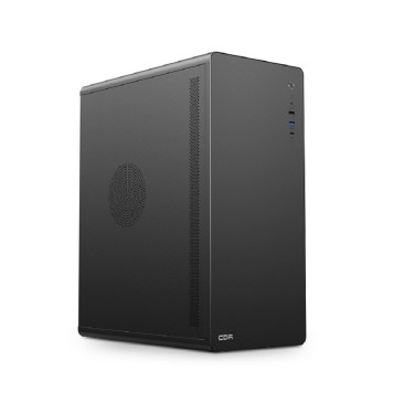 Корпус CBR Корпус ATX Miditower U500, без БП, 1*USB 3.0 Type-C, 1*USB 3.0, 1*USB 2.0, HD Audio+Mic, Black PCC-ATX-U500-WPSU-1