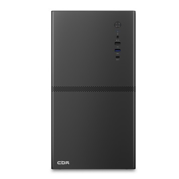 Корпус CBR Корпус mATX Minitower V863, без БП, 1*USB 3.0 Type C, 1*USB 3.0, 1*USB 2.0, HD Audio+Mic, Black PCC-MATX-V863-WPSU-1