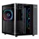 Корпус CBR Корпус ATX Cube X860BK, без БП, 1*USB Type-C, 1*USB 3.0, 1*USB 2.0, HD Audio+Mic, 3*fans, Black PCC-ATX-X860BK-WPSU