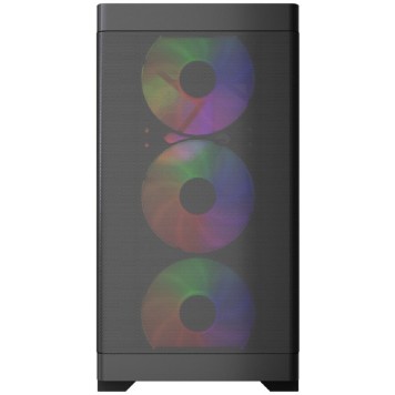 Корпус Powercase Корпус Mistral Micro A13B, Tempered Glass, 4x120mm FRGB fan, чёрный, mATX  (CMMA13B-L4)-1