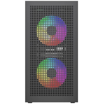Корпус Powercase Корпус Mistral SM05 ARGB, Tempered Glass, 3x120mm ARGB PWM fans, чёрный, mATX  (CMMSM05B-A3)-1