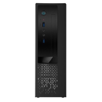 Корпус PS201BK(PS201A-BK) PM-300TFX U3.0*2+A(HD)+FAN  (PSU Powerman) 6125688 -1