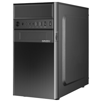 корпус Ginzzu D190 2*USB 2.0,AU-1