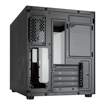 корпус Ginzzu V100 закаленное стекло 1*USB 3.0,1*USB 2.0, AU mATX-2