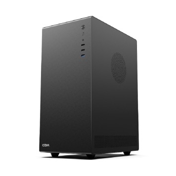 Корпус CBR Корпус mATX Minitower V500, без БП, 1*USB 3.0, 2*USB 2.0, HD Audio+Mic, закаленное стекло, Black PCC-MATX-V500-WPSU-2