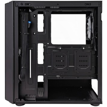Корпус 1STPLAYER TRILOBITE T7-P Black / ATX / 4x120mm LED fans / T7-P-BK-4F1-1