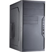 Корпус Foxline FL-733(R)-FZ500R  mATX, 2x5.25EXT, 2x3.5EXT, 5x3.5INT, 2xUSB2.0, HDA, w/o FAN, w/500W ATX PSU, w/1.2m EU pwr cord