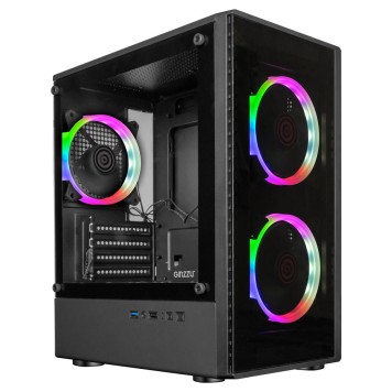корпус Ginzzu CL406 mATX FAN 3*12 FRGB (12RR4)