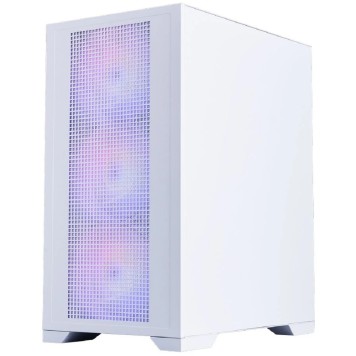 Корпус 1STPLAYER Go2 ARGB White / mATX / 4x120mm ARGB fans / Go2-WH-4F7-W-2