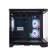 Корпус 1STPLAYER UVIEW UV5 ARGB Black / mATX / 3x120mm ARGB fans / UV5-BK-2FC7R-1FC7