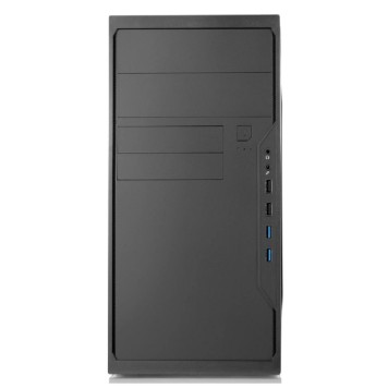 Корпус Foxline FL-733R-FZ500R-U32 mATX, 2x5.25EXT, 2x3.5EXT, 5x3.5INT, 2xUSB3.0, 2xUSB2.0, HDA, w/o FAN, w/500W ATX PSU, w/1.2m EU pwr cord-1