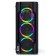 Корпус Powercase CMIXB-L4 Корпус Mistral X4 Mesh LED, Tempered Glass, 4x 120mm fan, чёрный, ATX  (CMIXB-L4)