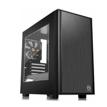 Корпус Case Tt Versa H17  черный без БП mATX 2xUSB2.0 1xUSB3.0 audio bott PSU