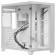 Корпус 1STPLAYER MEGAVIEW MV8-TP White / ATX / MV8-TP-WH