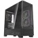 Корпус Powercase Корпус Vision Micro M6B, Curved Glass, Type-C, 3x 120mm ARGB PWM Fan, чёрный, mATX  (CVMM6B-A3)
