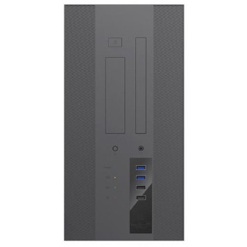 Корпус EK303BK PM-450SFX U3.0*2+TypeC+combo Audio POWERMAN 6154288-2