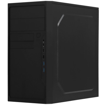 Корпус Foxline FL-733R-FZ600R-U32 mATX, 2x5.25EXT, 2x3.5EXT, 5x3.5INT, 2xUSB3.0, 2xUSB2.0, HDA, w/o FAN, w/600W ATX PSU, w/1.2m EU pwr cord-2