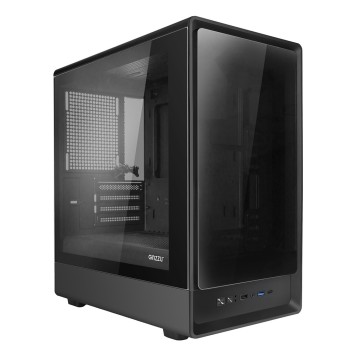 корпус Ginzzu CL410 mATX передняя панель Стекло