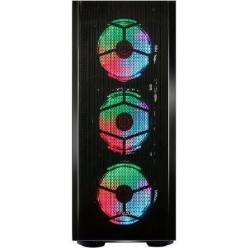 корпус Ginzzu GL300 FAN 12CM RGB*4 USB3.0 Window-1