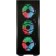 корпус Ginzzu GL300 FAN 12CM RGB*4 USB3.0 Window