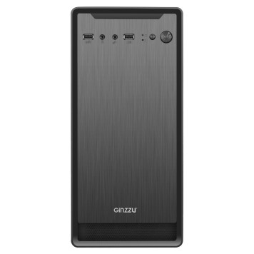 корпус Ginzzu B180 2*USB 2.0,AU w/o PSU-1