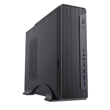 Корпус Foxline FL-418-SFX400-U32C mATX Desktop 400W FL-418 mATX case, black, w/PSU SFX 400W, w/2xUSB3.0+2xUSB2.0+1xType-C (USB2.0)