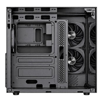 Корпус CBR Корпус ATX Cube X810BK, без БП, 1*USB Type-C, 1*USB 3.0, 1*USB 2.0, HD Audio+Mic, 3*fans, Black PCC-ATX-X810BK-WPSU-2