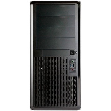 Корпус BigTower InWin PE689BL USB3.0*2+A(HD)+fron fan 120mm*1+rear fan 120mm*1+ 2*2SATA+1*1SATA+Intrusion Switch/ holes for SL20” RACKMOUNT  w/o PSU 6141921-1
