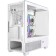 Корпус Powercase Корпус Vision Micro M1 ARGB, Tempered Glass, 3x 120mm ARGB fans, белый, mATX  (CVMM1W-A3)