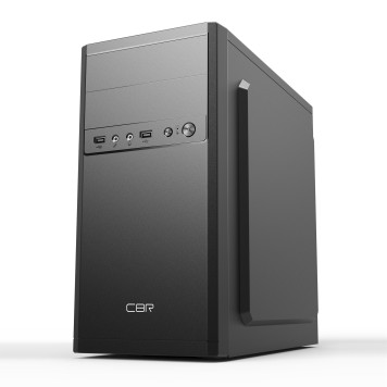 Корпус CBR Корпус mATX Minitower RD873, без БП, 2*USB 2.0, HD Audio+Mic, Black PCC-MATX-RD873-WPSU