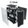 корпус Ginzzu CL650 mATX FAN 4*12FRGB  передняя панель Решетка