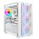 корпус Ginzzu CL660 mATX FAN 4*12FRGB  передняя панель Решетка Белый