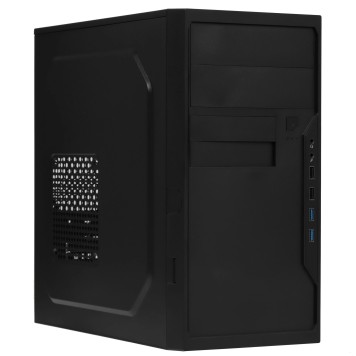 Корпус Foxline FL-733R-FZ600R-U32 mATX, 2x5.25EXT, 2x3.5EXT, 5x3.5INT, 2xUSB3.0, 2xUSB2.0, HDA, w/o FAN, w/600W ATX PSU, w/1.2m EU pwr cord