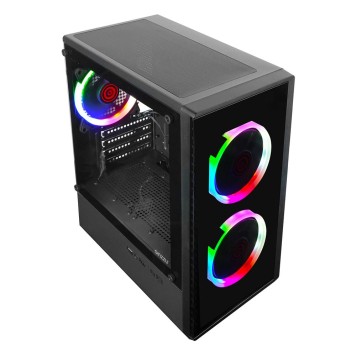 корпус Ginzzu CL406 mATX FAN 3*12 FRGB (12RR4)-1