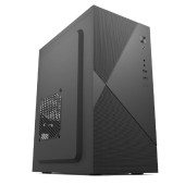 Корпус Forza FZ-019-SX450 mATX, 450W, 2xUSB2.0, Black, w/o FAN, 8 cm fan PSU, power cord